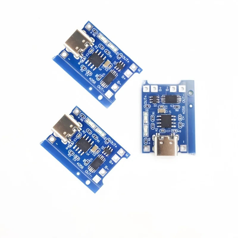 3/10pcs TP4056 Protection Dual-Function 5V 1A Type-C 18650 Lithium Battery Charging Board Charging Module