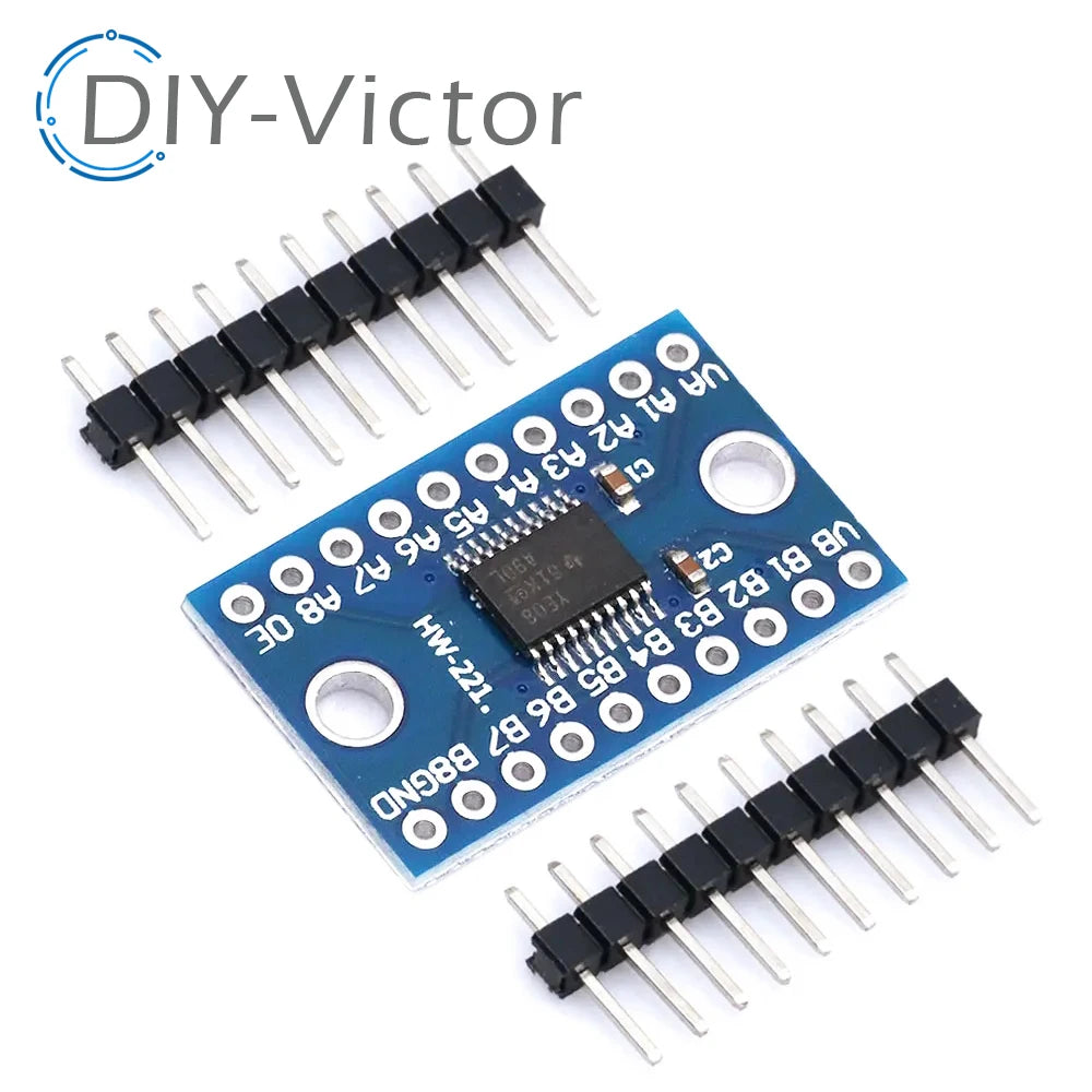 5Pcs TXS0108E 8 Channel Logic Level Converter Bi-Directional High Speed Full Duplex Shifter 3.3V 5V for Arduino Raspberry Pi