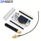 SX1276 LoRa ESP32 Development Board with 0.96 Inch Blue OLED, WiFi Bluetooth 868MHz 915MHz for IoT Projects