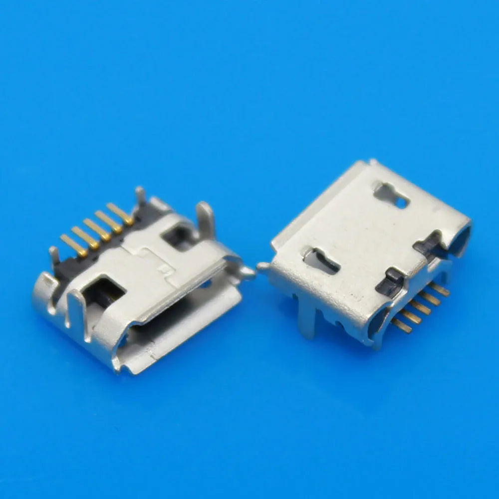 Universal Dropship 15Model Micro USB 5Pin Jack Connector V8 Port Horn Charging Socket for Lenovo Huawei ZTE HTC Etc.