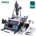 YIHUA 853AAA 1200W Preheating Station PCB Preheater Soldering Station BGA Rework Station Soldering Iron Heat Gun Welding Station