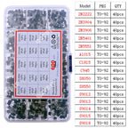 TO-92 TO-92L TO-126 TO-220 Series Mosfet Triode Thyristor PNP NPN Transistor Assortment Kit Box