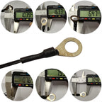 2PCS M10 Surface Fixed Temperature Probe NTC -10K B3950 1% Thermistor Negative Temperature Coefficient Probe 1M