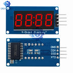 BS TM1637 4-Bits Digital LED Display Module-for Arduino!7-Segment,0.36Inch RED Anode Tube,Four - Serial Driver for Clock Display