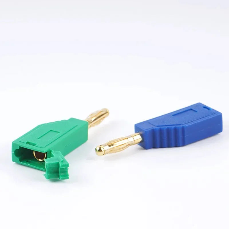 20Pcs 2MM Stackable Copper Nickel Plated Banana Plug Soldering Electrical Connector DIY Tools