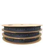 Black Heat Shrink Tubing 1-14mm Diameter Heatshrink Sleeving Wrap for DIY Wire Connector Repair - Assorted Sizes