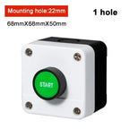 Arrow Symbol Indicating Start and Stop Self-Recovery Waterproof Button Switch Emergency Stop Industrial Hand-Held Control Box