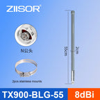 Meshtastic LoRa 915MHz Antenna 923MHz IoT Helium Hotspot Meshcore Aerial N Male Fiberglass Sending Receiving Repeater Antennas