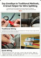 Fast Wiring Wire Connectors Splitter Terminal Blocks Quick Plug-in Connector Conductor Cable Junction Box