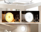 1/2/4pcs Rechargeable Motion Sensor LED Night Light Wall Decoration Bedroom Night Lamp Kitchen Cabinet Lights Child Nightlight