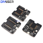ESP32 ESP8266 Test Fixture Burner, Downloader Programmer for ESP-32 ESP-12F/12S/07S Modules