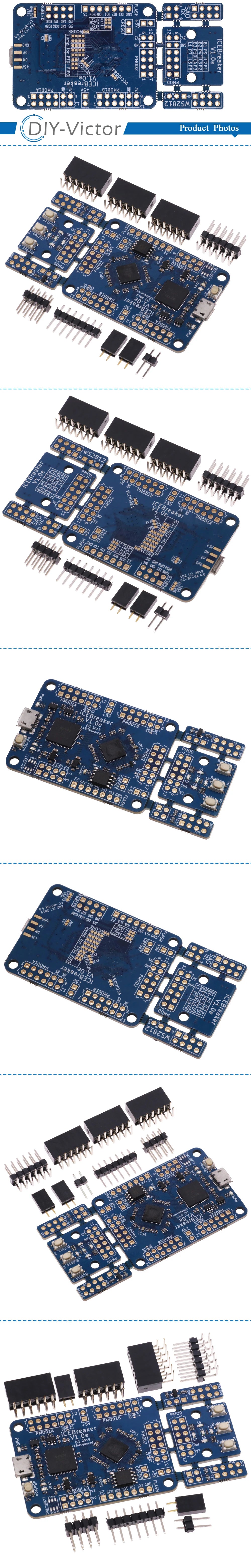 V1.0e FPGA Development Board ICE40UP5k 120 Kbit For Pmod Connectors ICEBreaker
