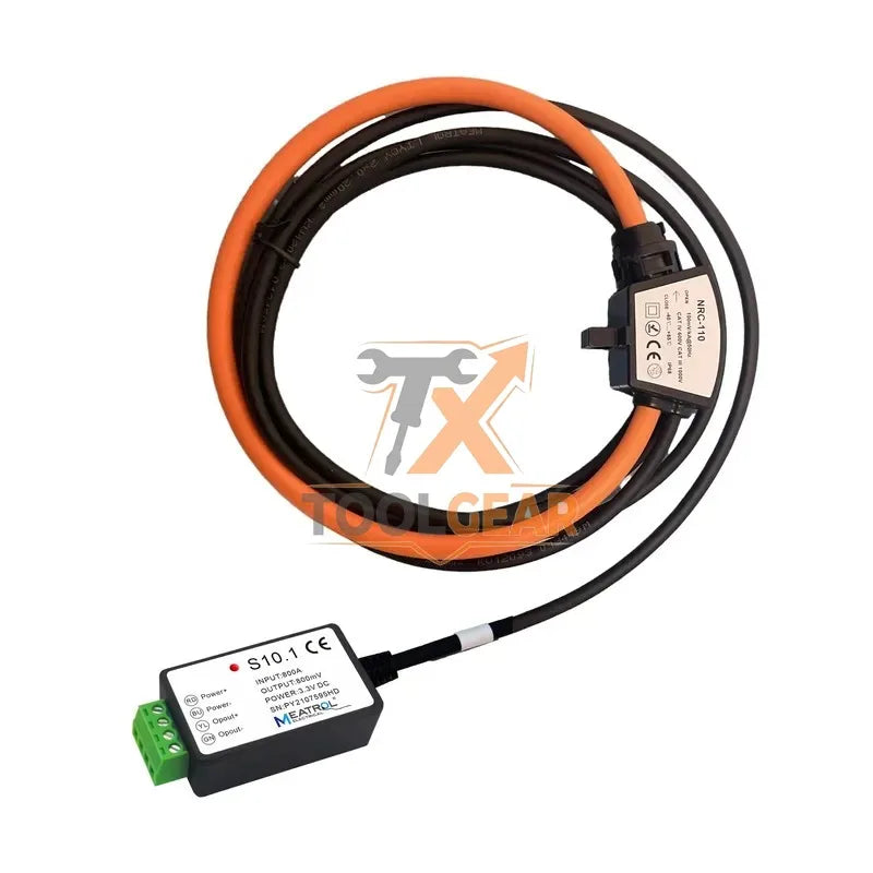 2026hotsale* 333mV/kA Rogowski Coil Integrator Flexible Current Transformer Rogowski Coil Flexible CT Coil Sensor