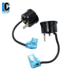 LCTC 1P 1.5P 2P Refrigerator Starter Relay Overload Relay And Thermal Protector For Fridge Compressor Relay With Cable QD-7