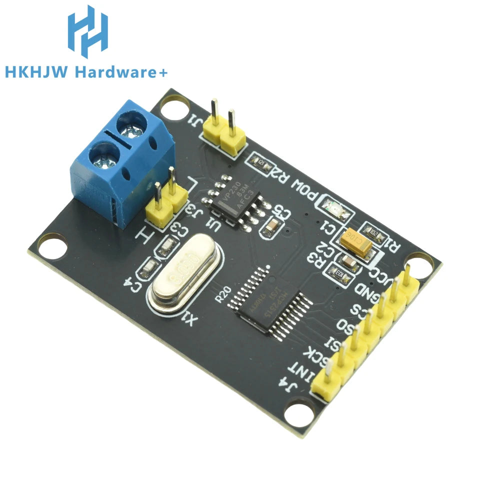 MCP2515 CAN Bus Communication Module Development Board SN65HVD230 Transceiver SPI