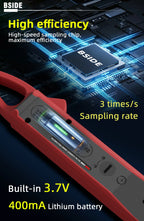NEW UX2 Digital Clamp Meter 200A Auto-ranging Non-contact Current Voltage Frequency Temperature Voltmeter Multimeter