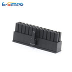 10Pcs 5557 4.2mm Black Automotive Connector Male Plug Housing 2*1Pin-2*12Pin for PC/Computer Graphics Card PCI-E Power