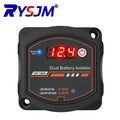 Smart Dual Battery Smart Isolator 12V 140A Digital Voltage Sensitive Relay VSR Split Charge For Camper Car RV