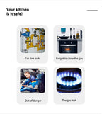 Hot EU/US/AU/UK Plug Safety Smart Home GAS Leakage Sensor Tuya WiFi LPG Leak Alarm Smart Life App Fire Security Detector Control