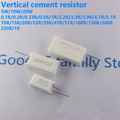 5W 10W 20W Cement Resistor Power Resistance 0.110K 0.1R 0.5R 1R 10R 50R 0.22 0.33 0.5 2 5 8 10 15 20 25 30 100 150 1K
