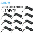 1-10PCS SHT20/SHT30/SHT40 Waterproof Stainless Steel I2C Temp & Humidity Sensor Digital I2C Probe, Ideal For Precise Measurement
