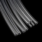 2/5/10m Super Thin Wall Soft Shrinkable Tube Transparent 1mm ~ 20mm  2:1 Heat Shrink Tube Earphone Line Audio Cable Sleeve Wrap