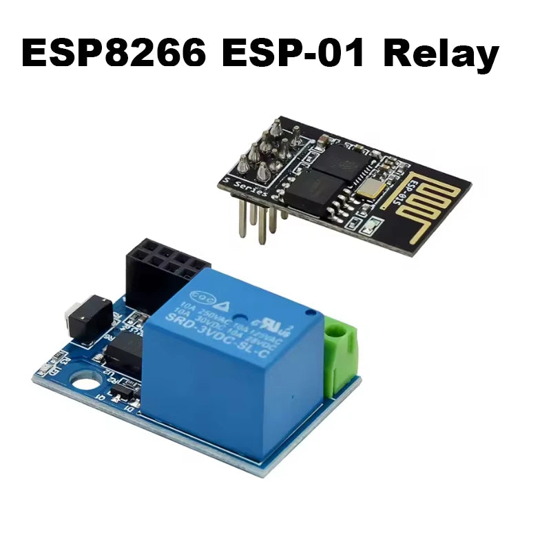 ESP8266 ESP-01S 5V WiFi Relay Module Smart Home Remote Switch for Arduino Phone APP IoT DIY Home Automation Alexa Google Home