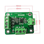 Non-Inverting Summing Amplifier Module 3-Channel Input DC Bias Offset Adjustment Signal Superposition Board