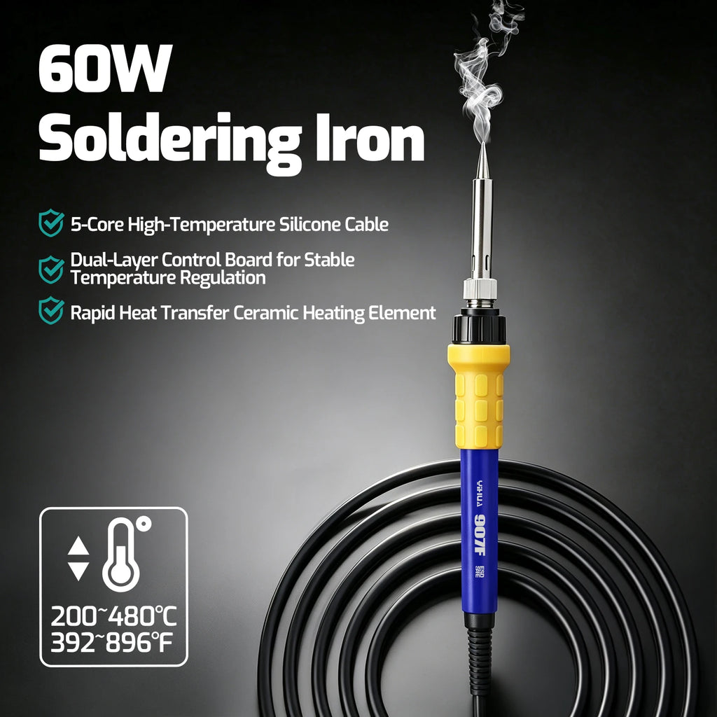 YIHUA 853AAA 1200W Preheating Station PCB Preheater Soldering Station BGA Rework Station Soldering Iron Heat Gun Welding Station