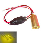 with Driver 571nm 30mW 50mW Yellow Dot Laser Module DPSS DIY Stage lighting Woodwork Positioning