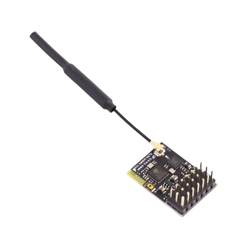 ELRS 2.4G PWM 7CH 6CH CRSF Receiver CYCLONE Support ELRS 3.2 Protocol Copper Pipe Antenna For RC Car Boat FPV Drone Quadcopter