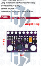 GY-91 MPU9250+BMP280 Sensor Module (1PC) – for Arduino-Compatible 9-Axis Compass Gyroscope with SPI/I2C 3-5V