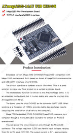 Mega 2560 PRO MINI  Micro 5V (Embed) CH340G ATmega2560-16AU with male pinheaders Compatible for arduino Mega