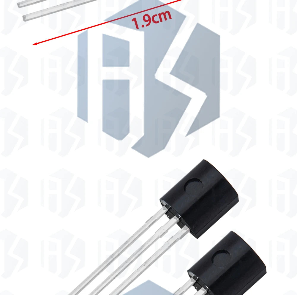 50PCS/LOT Transistors (25×2N5401 + 25×2N5551) – TO-92 Package | NPN/PNP Complementary Pair | DIP Compatible
