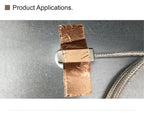 Adhesive RTD Stick-on Temperature Sensor Surface Mount RTD Pasted Type Surface End RTD Self-Adhesive RTD