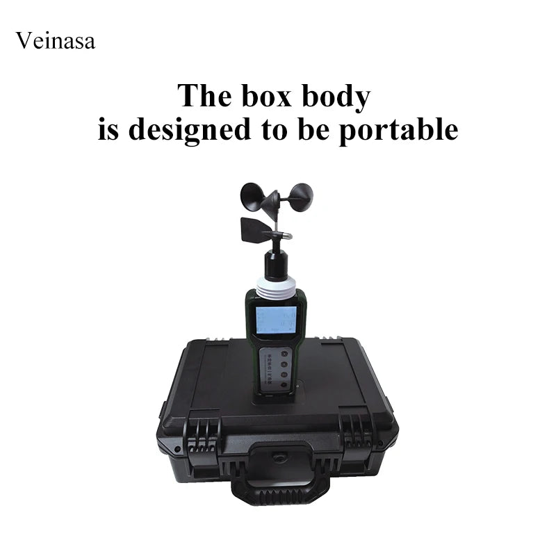 HAWS006A-GPS Handheld portable Weather Station  Temperature Humidity Pressure Sensor Outdoor GPS handheld weather station