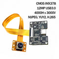 CMOS IMX378 HD 12MP 4000Hx3000V USB3.0 Camera Module Type-C Auto Focus UVC Free Drive MJPEG YUY2 H.264 For Face Recognition