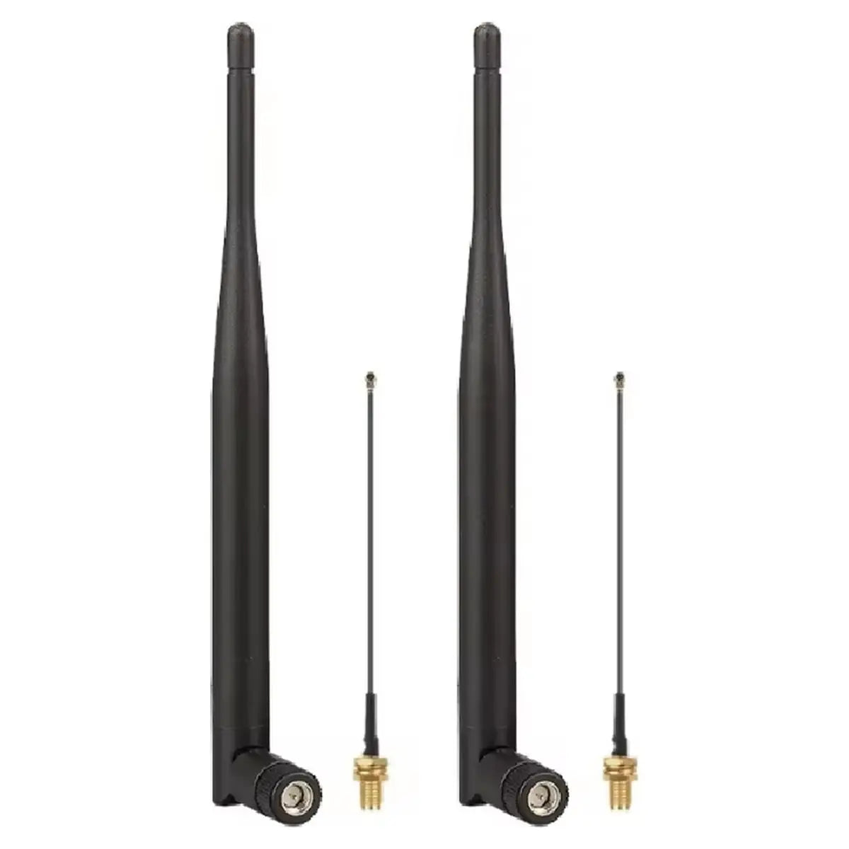 AU61-SMA To U. FL Connector 10CM 5Dbi Lora 868Mhz 915Mhz Antenna 2PCS For Meshtastic Lorawan Board Cable