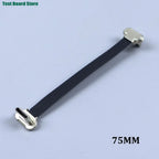 1/2PCS USB C Type-C USB FPC Soft Flat Cable Male To Male Charging Wire Fast Charge Cable Extention for Phone 75/150/300mm