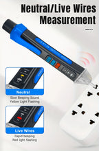 Non-Contact Voltage Tester Pen Smart Voltage Detector Infrared Indicator 12-1000V Test Pencil Breakpoint Finder With Flashlight