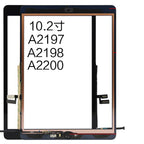 10Pcs For iPad 7 8 A2200 A2198 A2197 7th 8th 2019 LCD Outer Touch Screen Digitizer Glass Panel Assembly Display With Adhesive