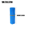 Battery Wraps 10/20cm PVC Heat Shrink Tube Roll Shrinkable Film Sleeve Lithium Battery Pack Case Insulation Li-ion Wrap Cover