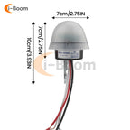 Waterproof Sensitive Auto Photo Switch AS-20 DC 12V AC 110V 220V 10A On/Off Photocell Street Light Switch Sensor Switch Tools