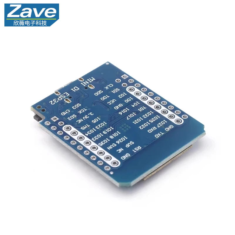 MINI D1 ESP32 WIFI & Bluetooth Development Board - Equipped with FT232/CP2104/CH9102 and Onboard ESP32 Module