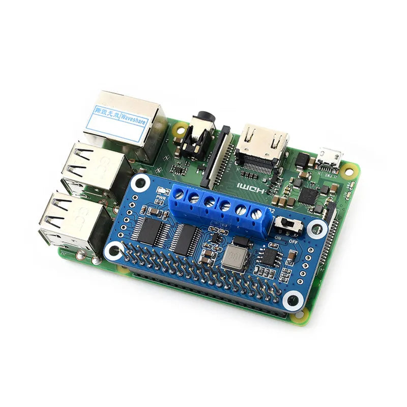 4th Gen 3B plus TB6612FNG Expansion Board Module Motor Driver Board I2C Interface