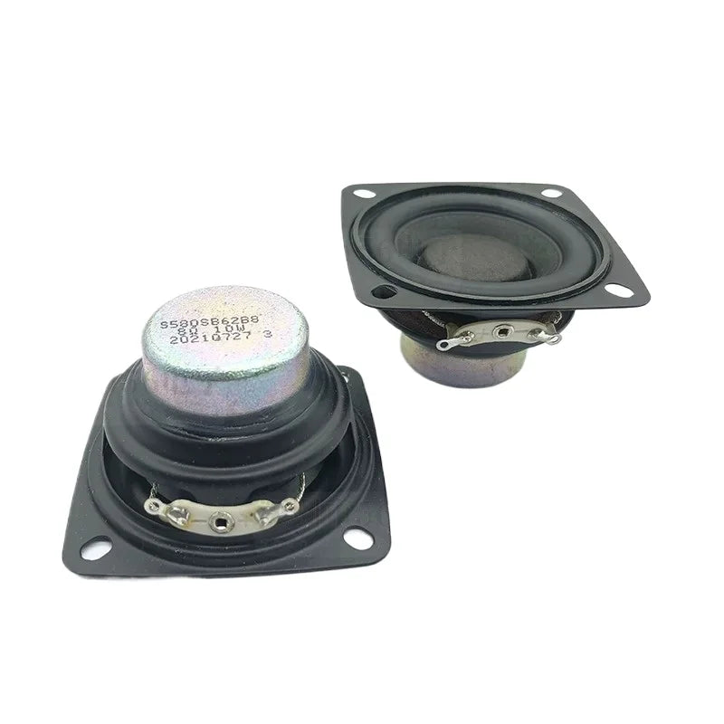 SOTAMIA 2Pcs 2 Inch Square Audio Full Range HiFi Speaker 4 Ohm 8 Ohm 20W 15W 10W 4R 8R DIY Soundbar Bluetooth Speaker