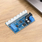 RS485 NTC Thermistor Temperature Sensor Module -20℃ To +125℃ 7-Channel Modbus Rtu Remote Acquisition Monitoring Module for PLC