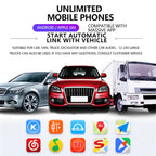 T50 Car Bluetooth 6.0 10M Transmitter Receiver Handsfree Call Mini USB Power Car Kit Auto Wireless Audio for Car Music Fm Radio