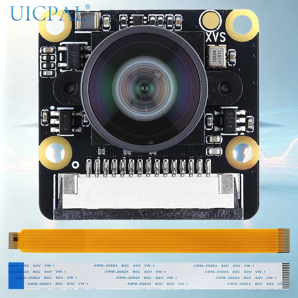 IMX477 Camera Module for NVIDIA Boards HD 12.3MP 100 Degree Face Recognition with 15PIN FFC 3.3V for Raspberry Pi 5B Zero