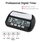 3-in-1 Multifunction Portable Chess Clock Digital Chess Timer for Board Games Professional Calculagraph  Time-meter with Alarm